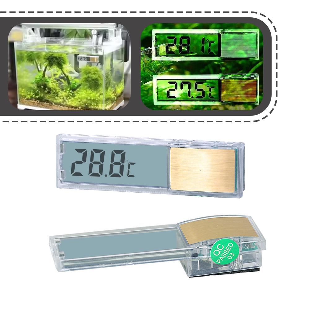 Planted Aquarium Temperature - 1 szt. Termometr akwariowy elektroniczny LCD