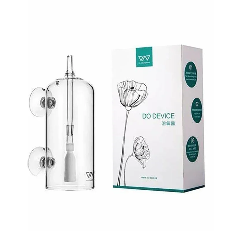 Aquarium Lily Pipe - VIV Do urządzenie Cylinder akwariowy szkło