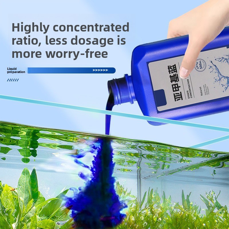 Aquarium Plant Seeds - Koncentrat Niebieskiego Metylenu 200ml/500ml do Dezynfekcji