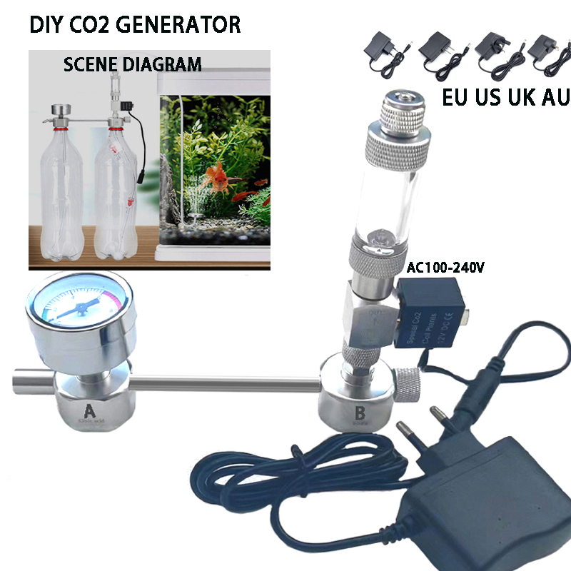 Aquarium Plant No Co2 - Zestaw do samodzielnego montażu generatora CO2