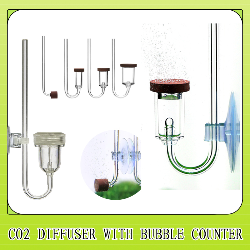 Aquarium Plant No Co2 - MINI dyfuzor CO2 z licznikiem bąbelków
