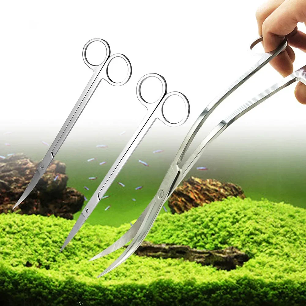 Planted Aquarium Tank Kit - Akwarium Przycinanie roślin Pęseta Nożyce Łopatka