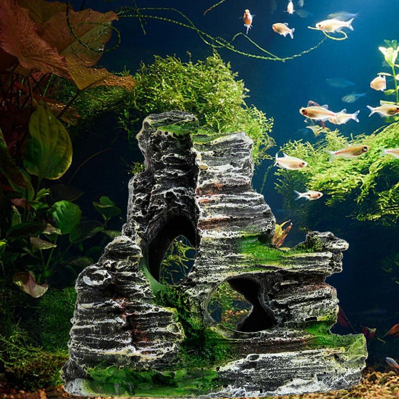 Aquarium Plant Seeds - Akwarium Dekoracja z piaskowca Akwarium Krajobraz