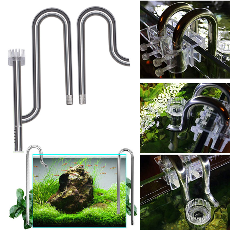 Aquarium Lily Pipe - Nowe akwarium lilia rura odpływ ze