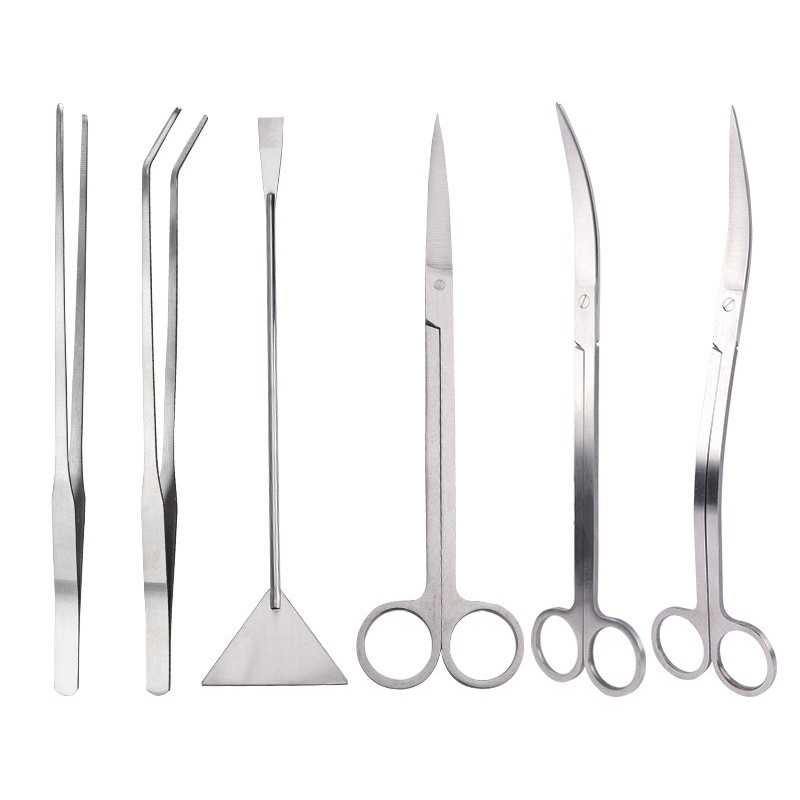 Aquarium Plant Utensils - Nożyczki do akwarium, pęseta, narzędzia, rośliny