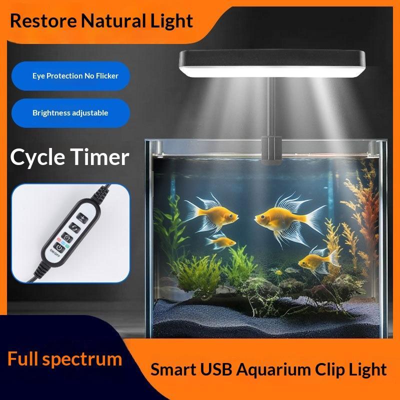 Aquarium Planting - Pełnospektralne oświetlenie LED do akwarium, regulowane