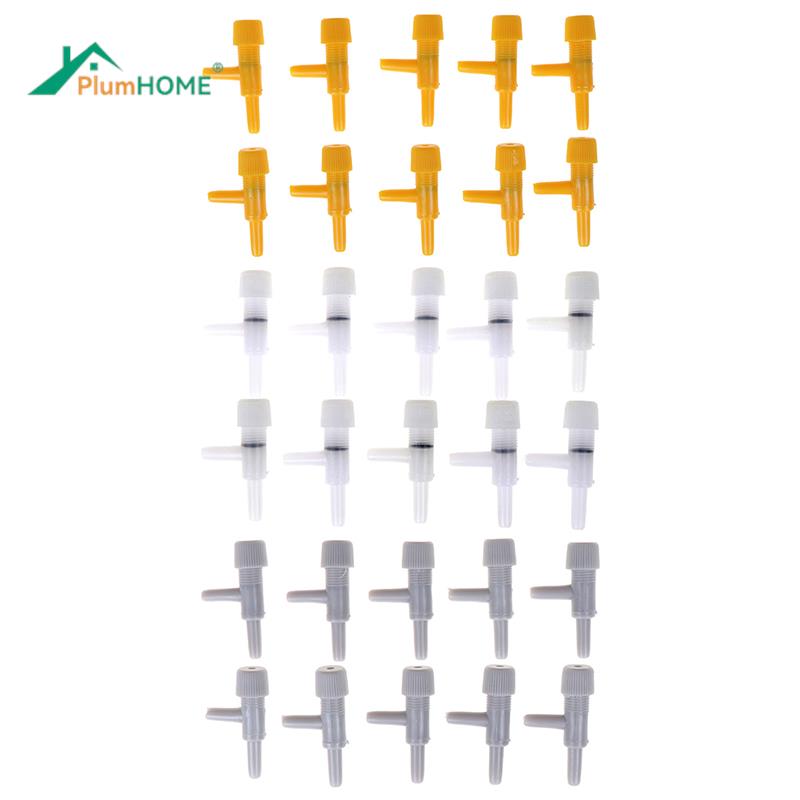 Aquarium Lily Pipe - 10 sztuk akwarium Regulator powietrza przepływu