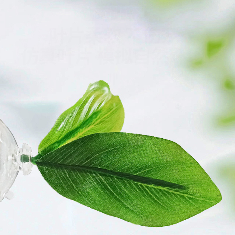 1 szt. Zielony liść-hamak dla  – Planted Aquarium Betta recenzja i cena