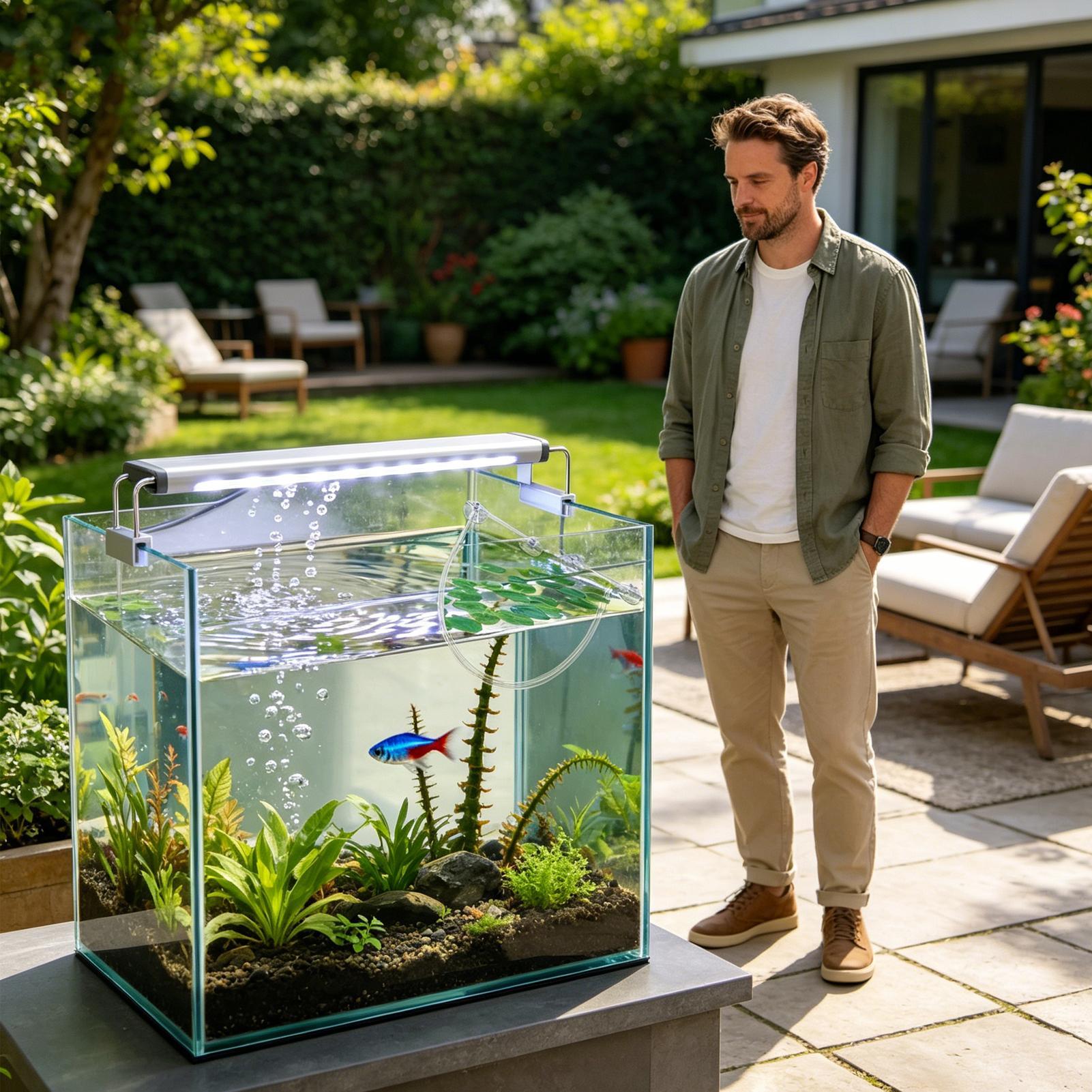 Automatycznie regulowany zesta – Planted Aquarium Tank Kit recenzja i cena