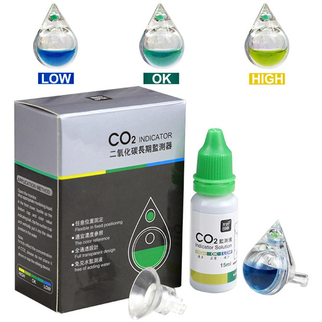 Tester CO2 do akwarium, monito – Aquarium Plant No Co2 recenzja i cena