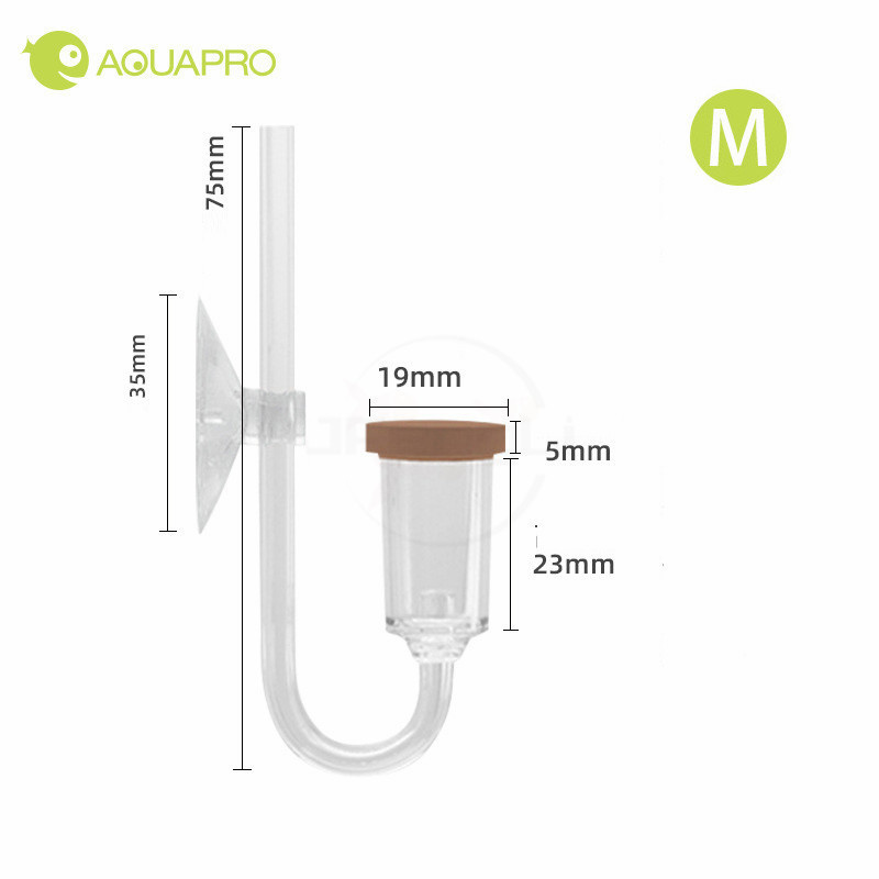 MINI dyfuzor CO2 z licznikiem  – Aquarium Plant No Co2 recenzja i cena