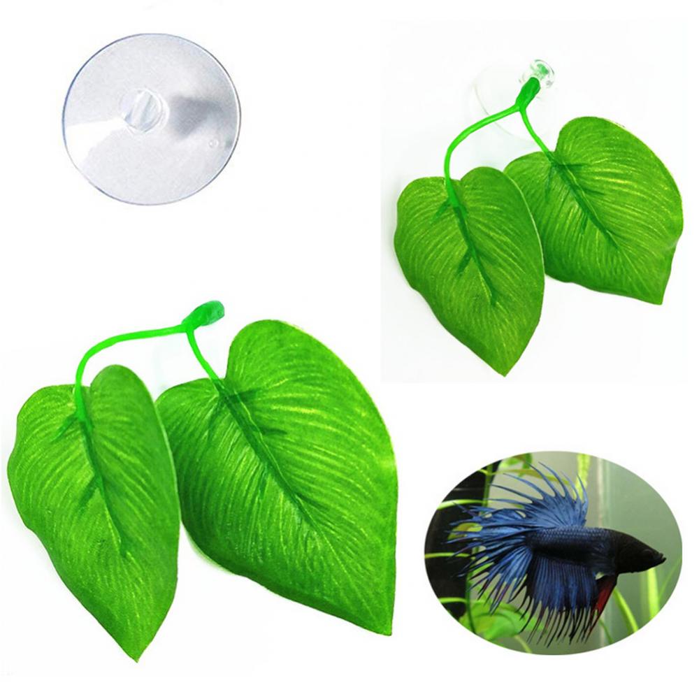 Sztuczna roślina liść Betta ha – Planted Aquarium Betta recenzja i cena