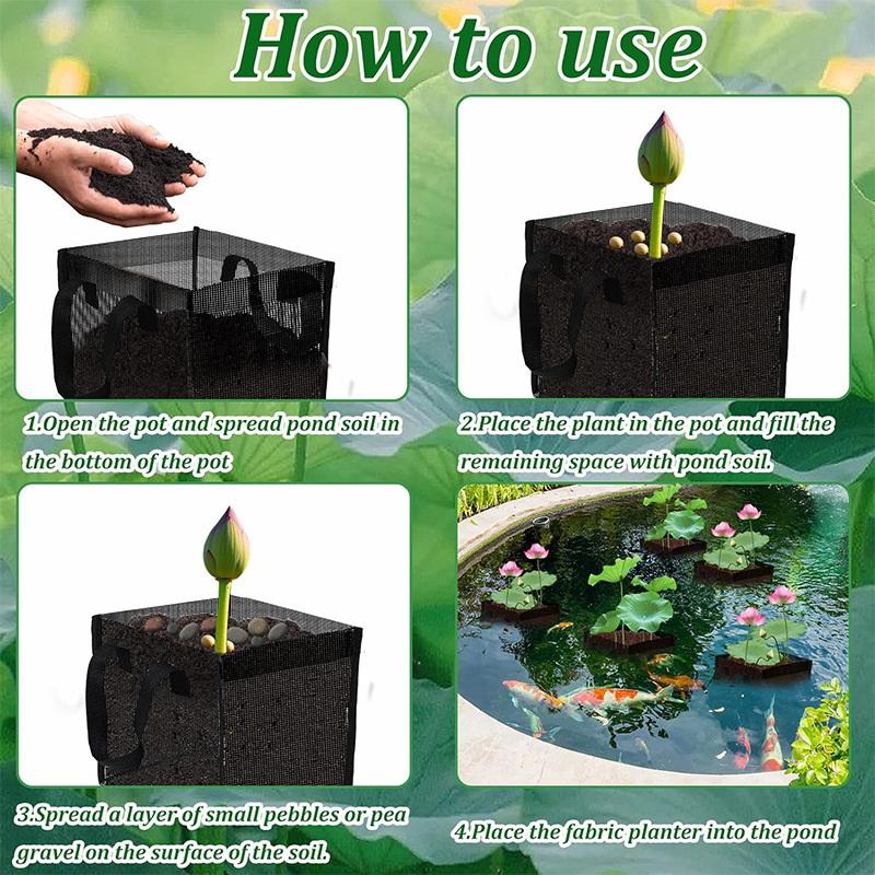 4 szt. Czarne siatkowe kosze d – Aquarium Planting recenzja i cena