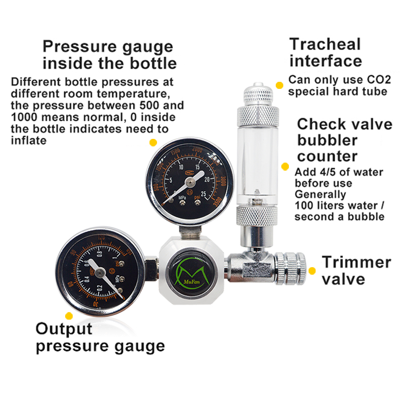 Akwarium regulator CO2 magnety – Planted Aquarium Tank Kit recenzja i cena