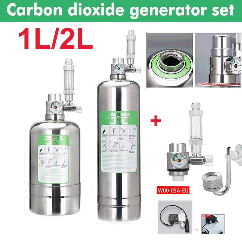 System generatora CO2 do akwar – Aquarium Plant No Co2 recenzja i cena